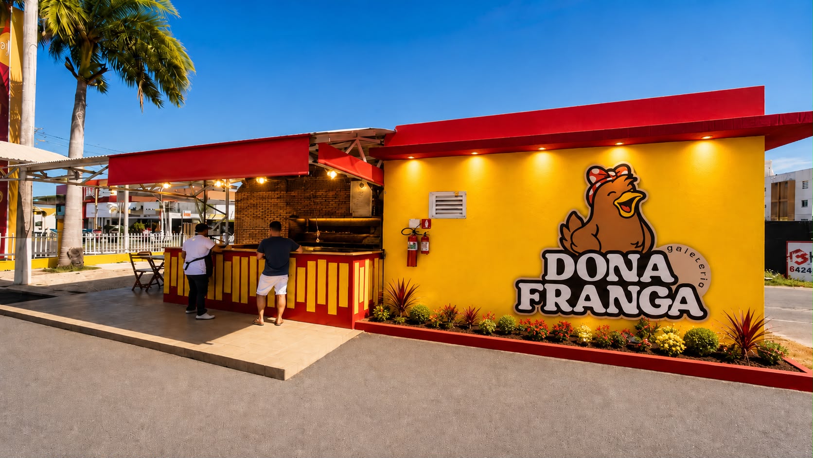 Fachada da Dona Franga em Mossoró